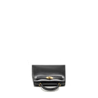 HERMES KELLY 25 BOX BLACK GHW