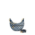 LOUIS VUITTON HALF-MOON LOOP BAGUETTE BAG DENIM BLUE GHW