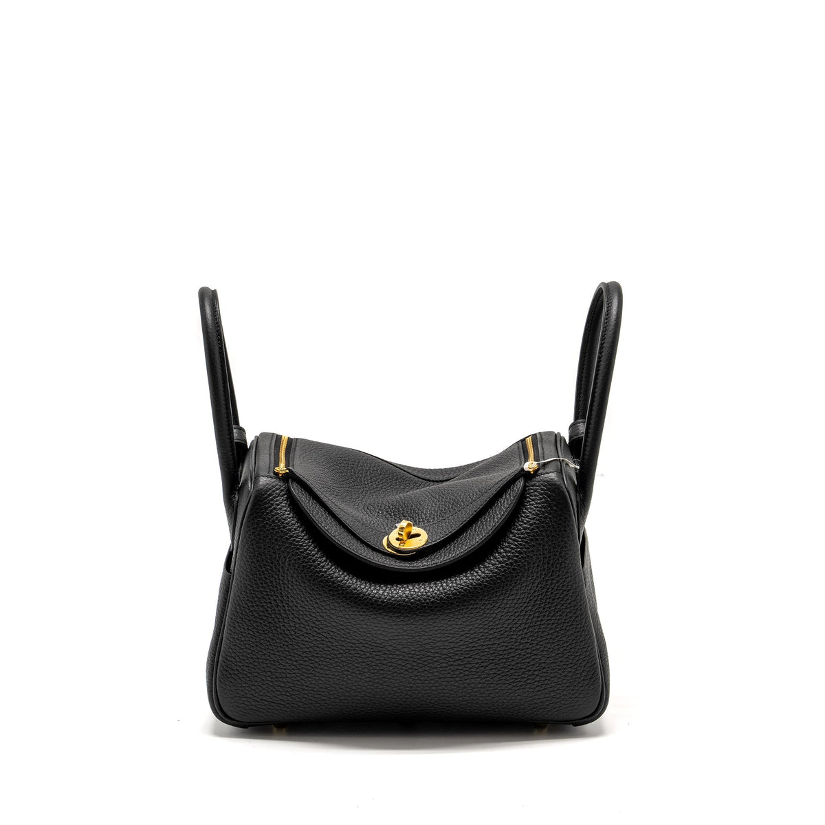 Hermes Lindy 26 Clemence Black GHW