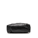 BALENCIAGA GIANT CITY BAG LEATHER BLACK RUTHENIUM HARDWARE