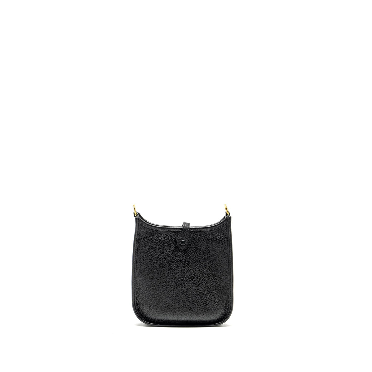 Hermes Mini Evelyn Clemence Black GHW