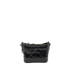 CHANEL SMALL GABRIELLE HOBO BAG CALFSKIN BLACK MULTICOLOUR HARDWARE