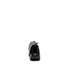 CHANEL MINI SQUARE FLAP BAG LAMBSKIN BLACK SHW (MICROCHIP)