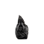 BALENCIAGA GIANT CITY BAG LEATHER BLACK RUTHENIUM HARDWARE