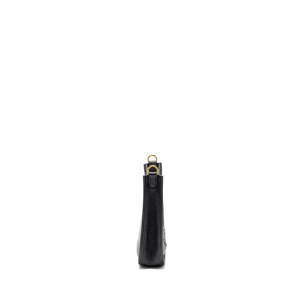 Hermes Mini Evelyn Clemence Black GHW