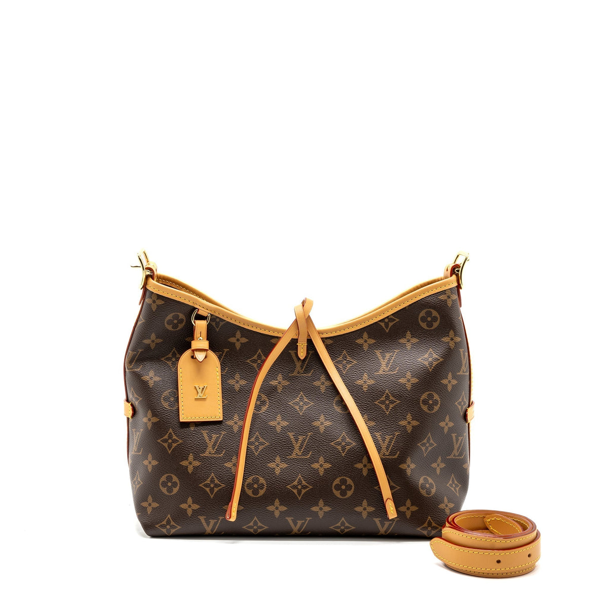 LOUIS VUITTON CARRYALL PM MONOGRAM CANVAS GHW (NEW VERSION)