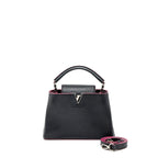 LOUIS VUITTON CAPUCINES BB TAURILLON NAVY SHW