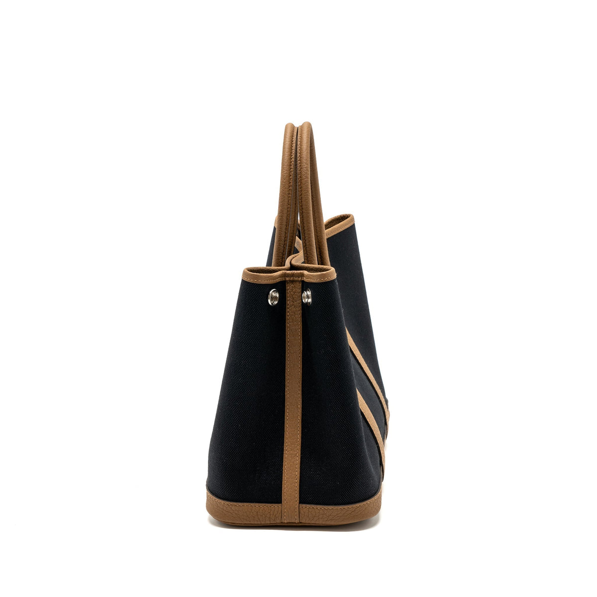 HERMES GARDEN PARTY 30 CANVAS/NEGONDA ALEZAN/BLACK SHW