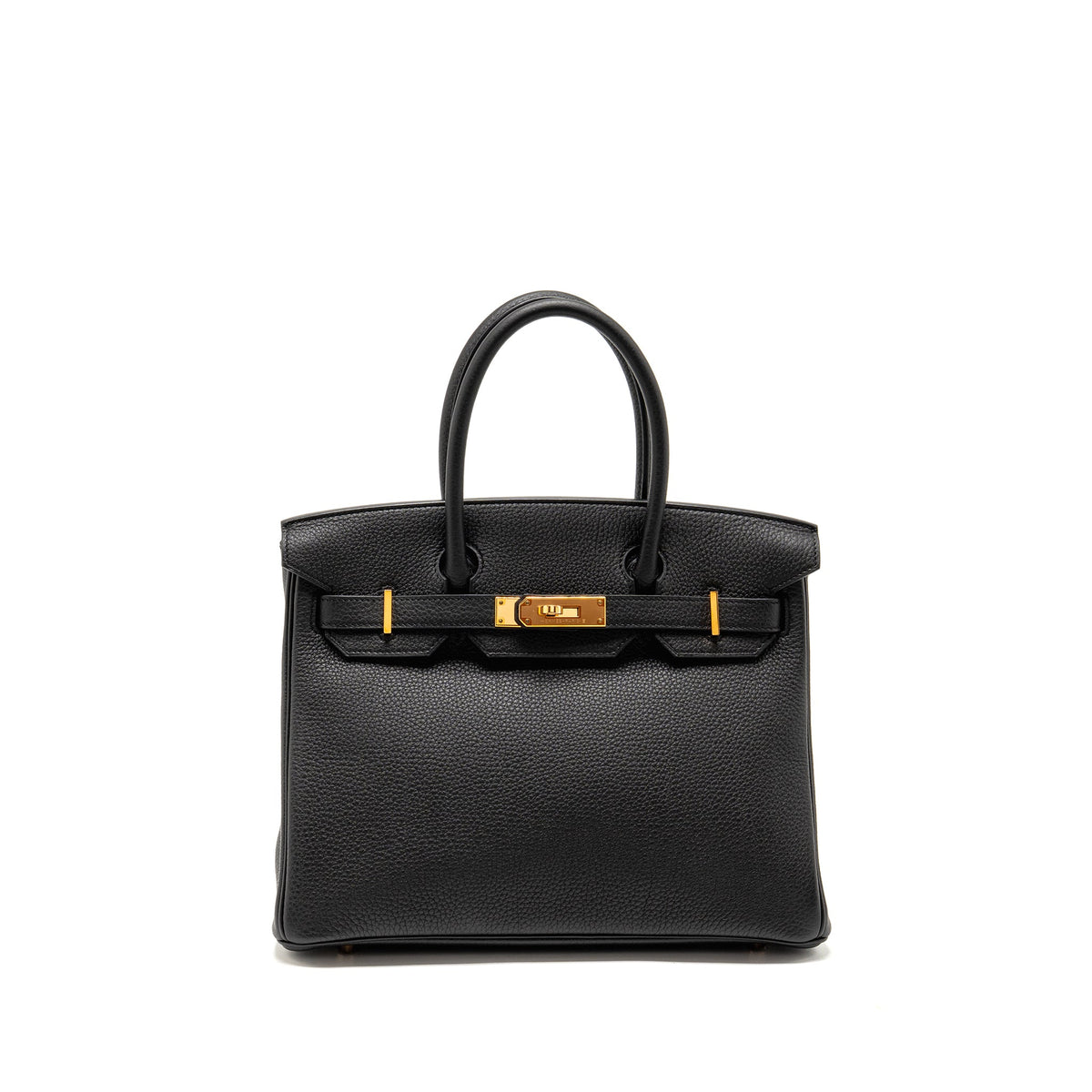HERMES BIRKIN 30 TOGO BLACK RGHW