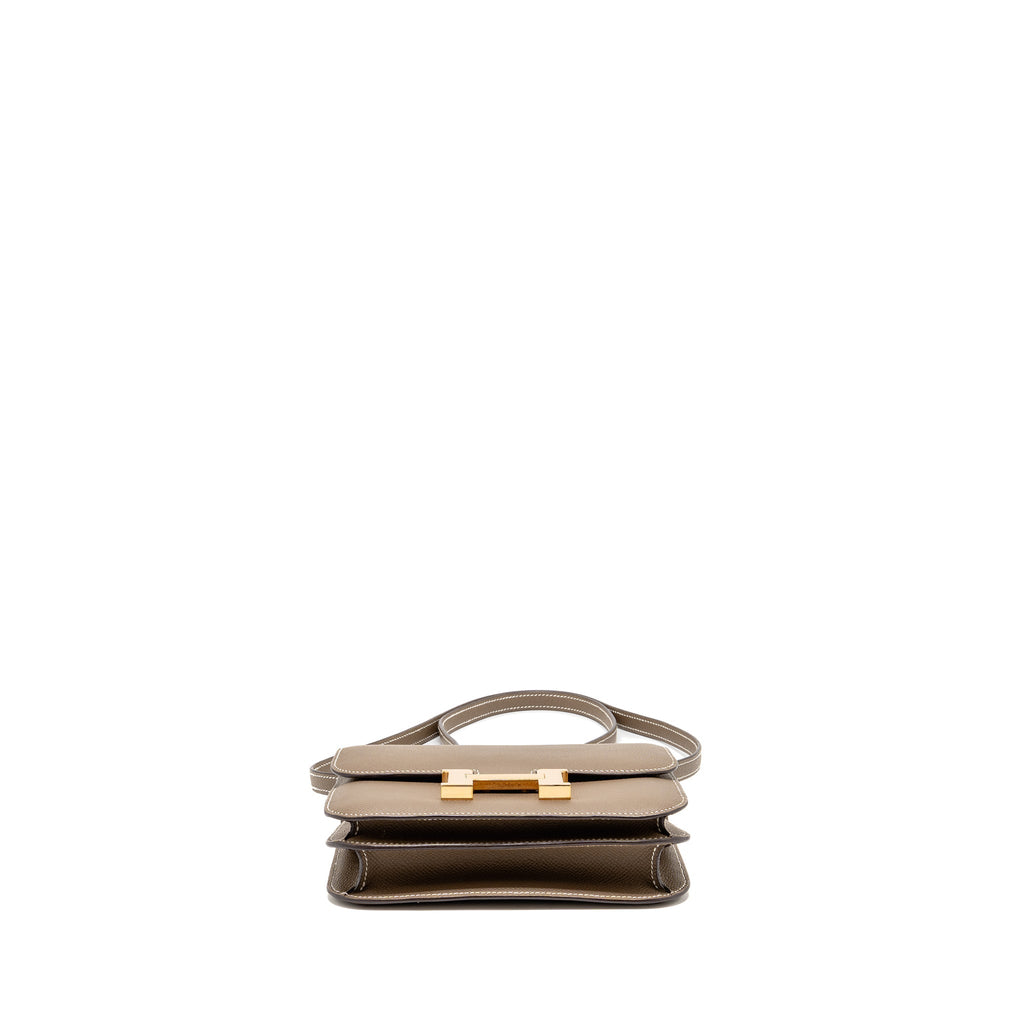 Hermes Mini Constance Epsom Etoupe RGHW