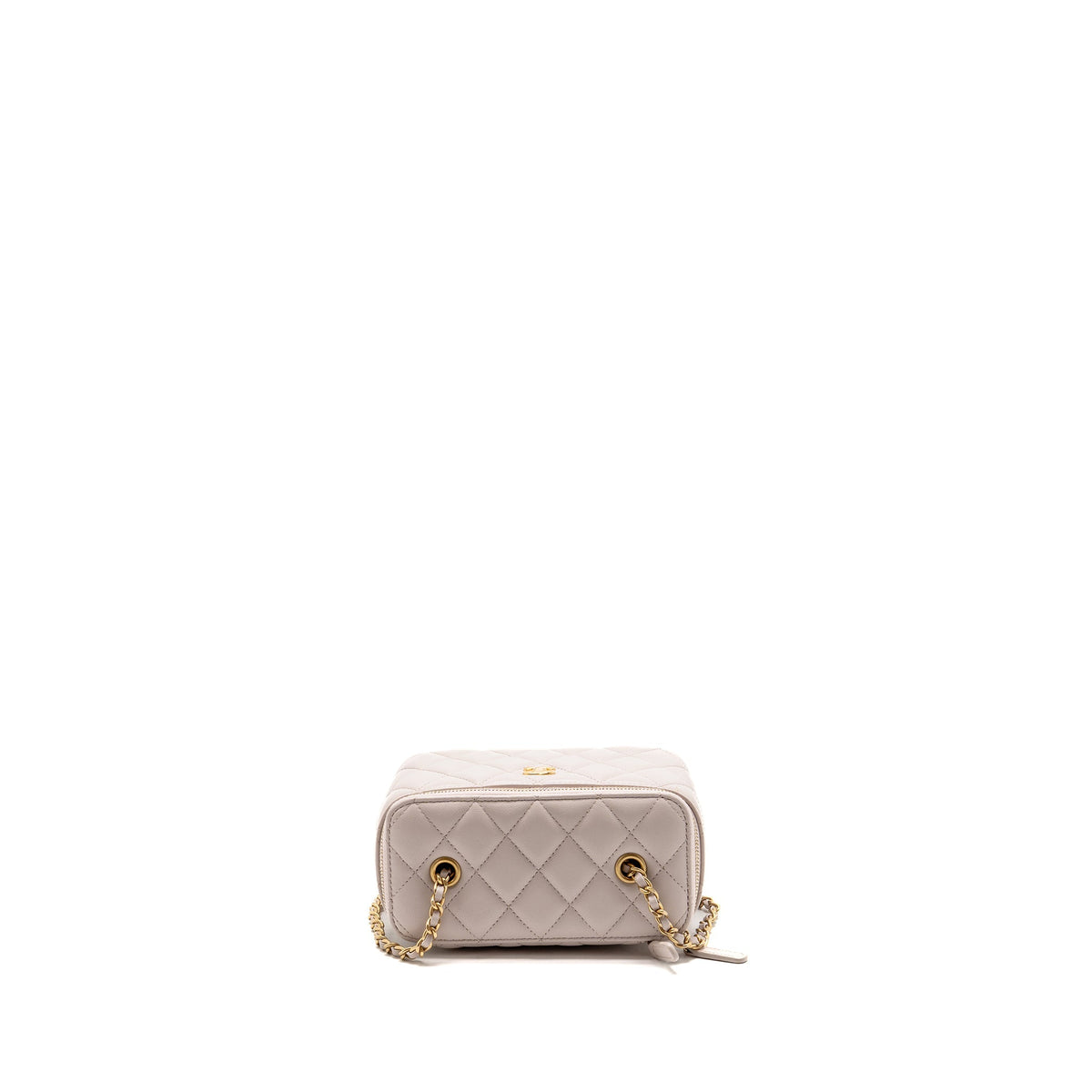 Chanel pearl crush long vanity lambskin lilac GHW