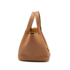 Hermes Picotin 22 Lock Bag Clemence Gold GHW