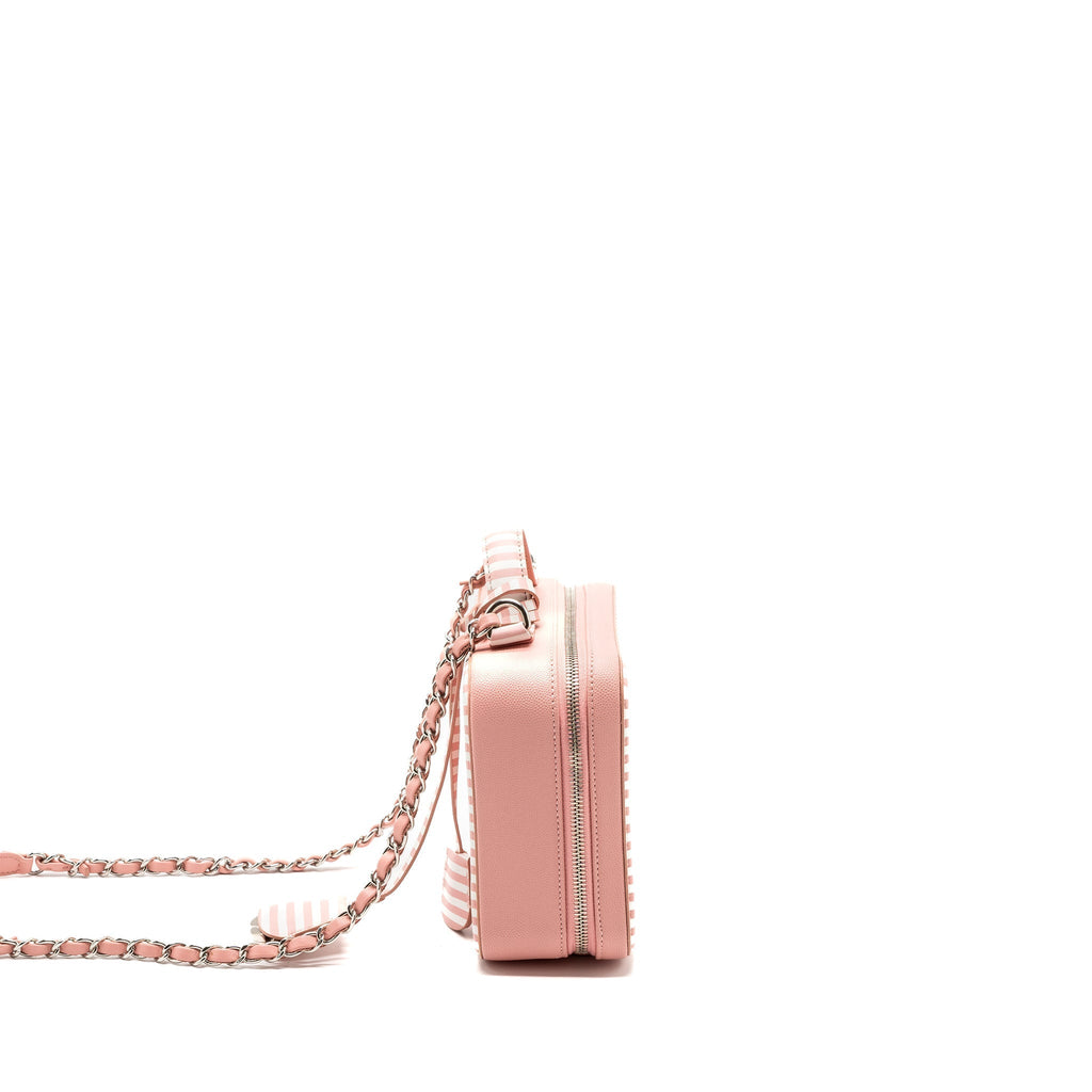CHANEL MEDIUM FILIGREE VANITY CASE CAVIAR PINK MULTICOLOUR SHW
