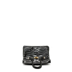 HERMES BIRKIN 25 SHINY CROCODILE NILOTICUS 88 GRAPHITE GHW