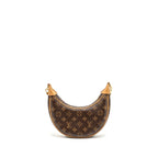 LOUIS VUITTON HALF-MOON LOOP BAGUETTE MONOGRAM CANVAS GHW