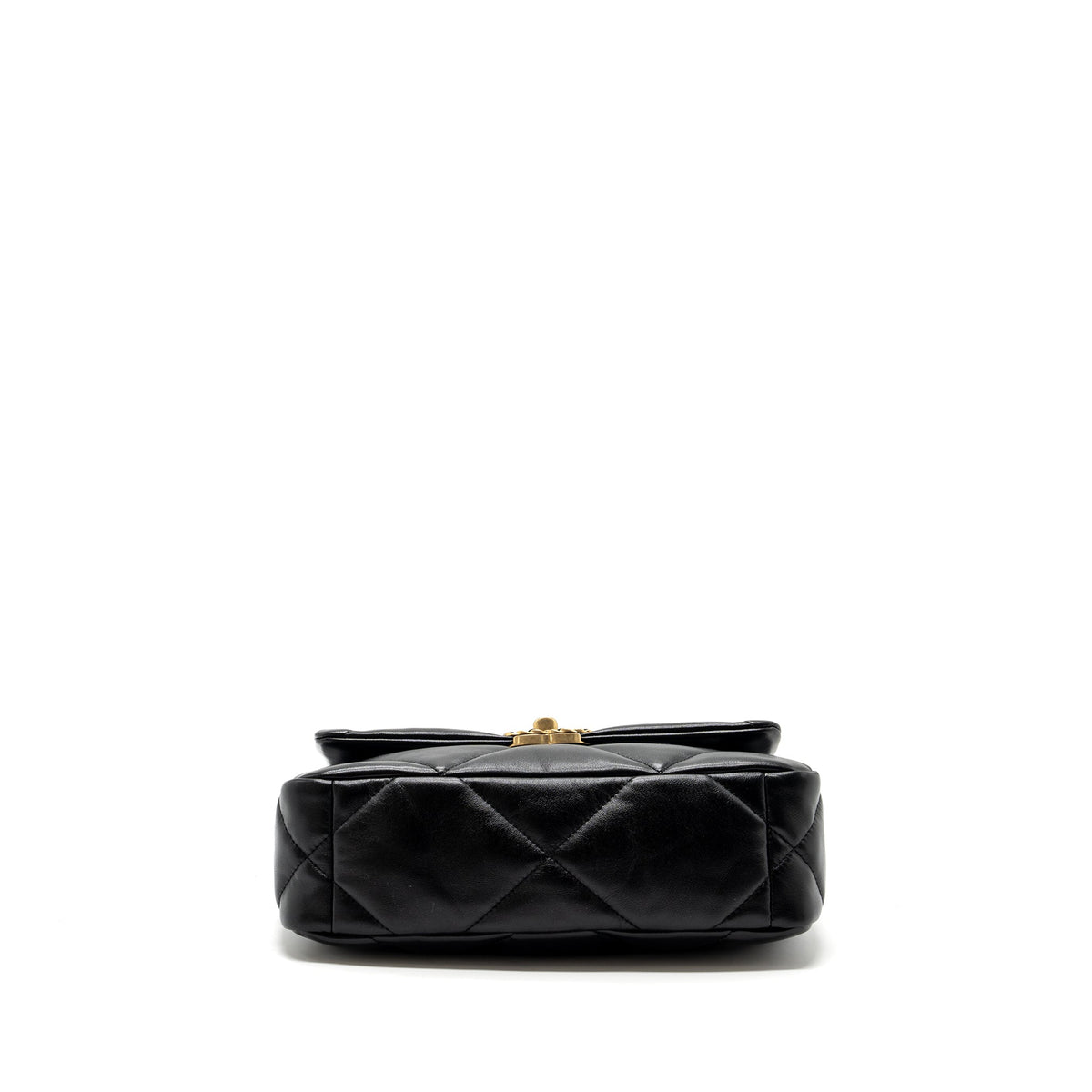 CHANEL SMALL 19 BAG LAMBSKIN BLACK MULTICOLOUR HARDWARE  (MICROCHIP)