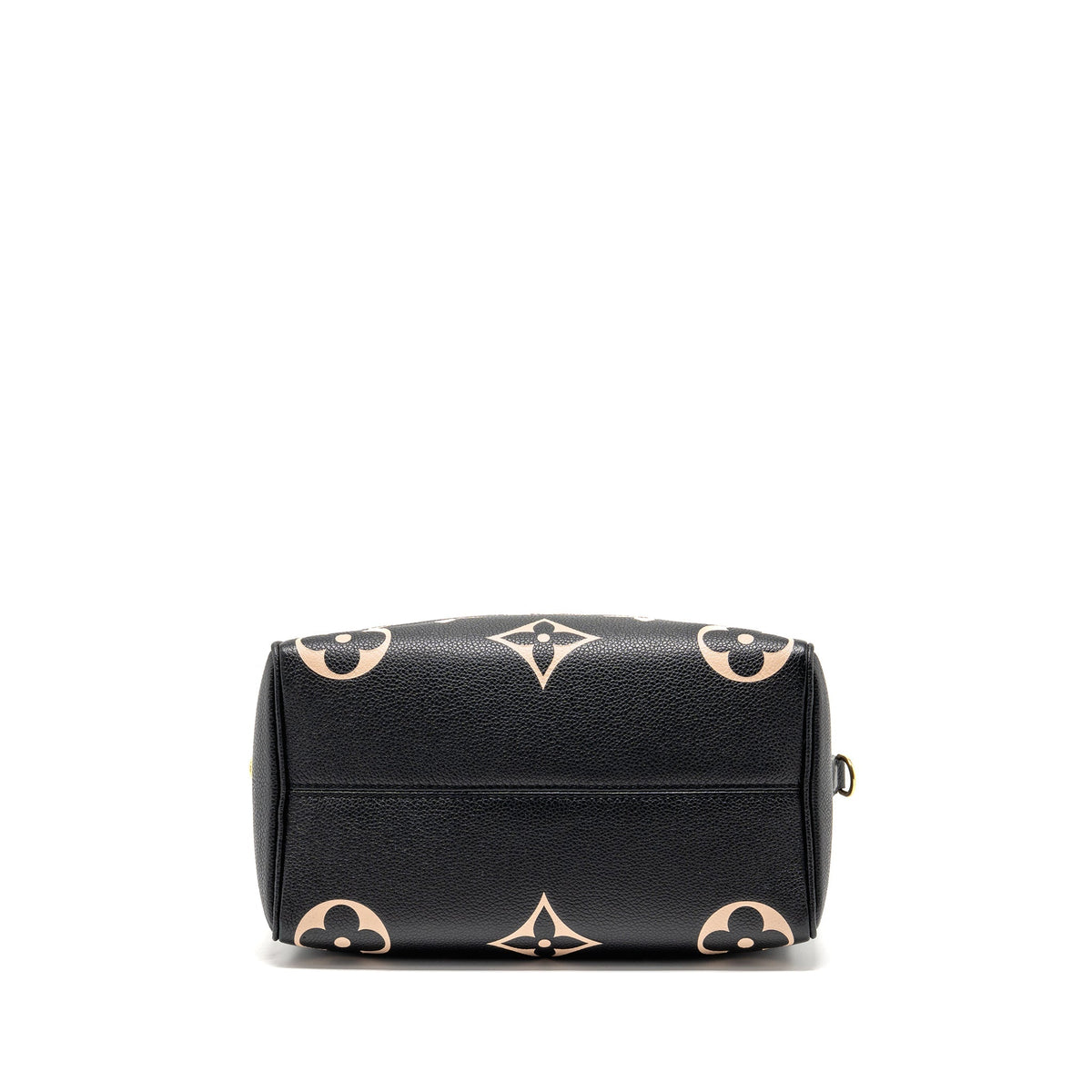 LOUIS VUITTON SPEEDY BANDOULIERE 25 BICOLOUR MONOGRAM EMPREINTE LEATHER BLACK/BEIGE GHW