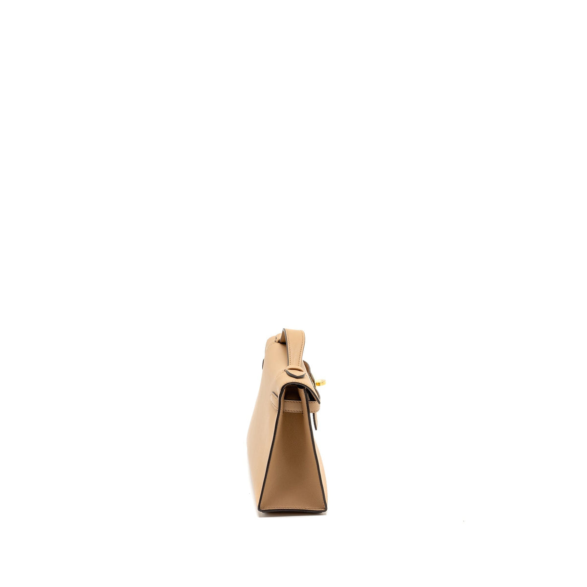 HERMES KELLY POCHETTE SWIFT 0M CHAI GHW