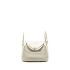 HERMES LINDY26 EVERCOLOR BLANC SHW