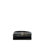 CHANEL 19 WALLET ON CHAIN LAMBSKIN BLACK MULTICOLOUR HARDWARE (MICROCHIP)