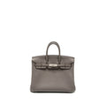 Hermes Birkin 25 Togo Gris Etain SHW