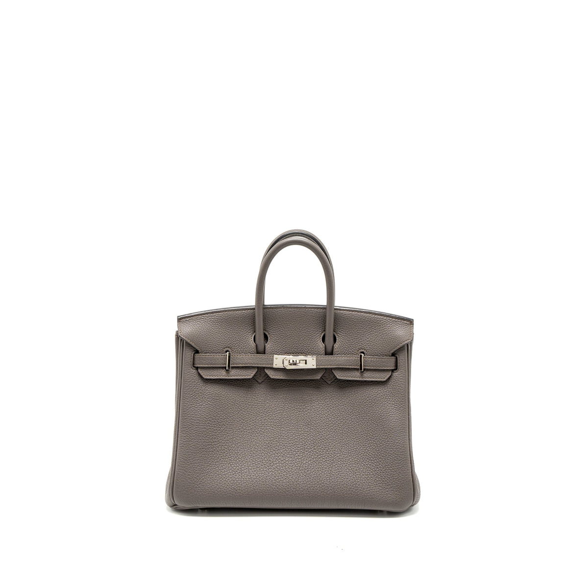 Hermes Birkin 25 Togo Gris Etain SHW