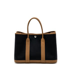 HERMES GARDEN PARTY 30 CANVAS/NEGONDA ALEZAN/BLACK SHW