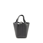 HERMES PICOTIN 18 LOCK BAG CLEMENCE ARDOISE SHW