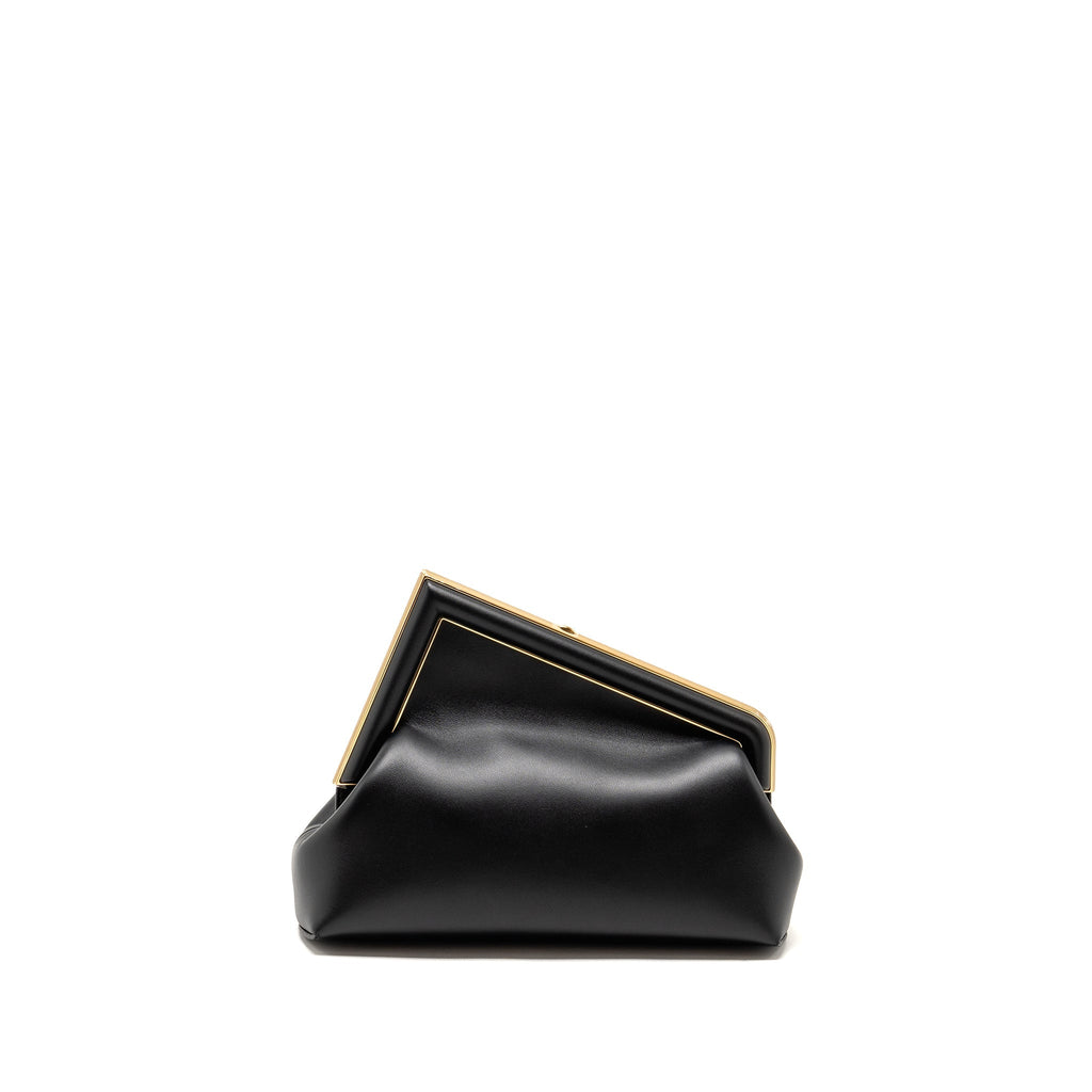 FENDI MEDIUM FENDI FIRST BAG NAPPA BLACK GHW