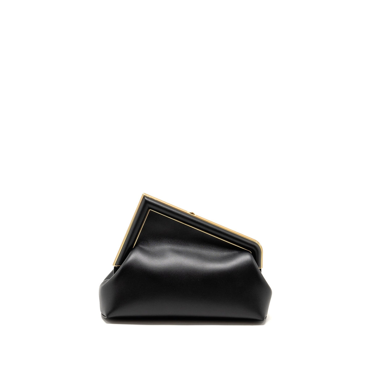 FENDI MEDIUM FENDI FIRST BAG NAPPA BLACK GHW
