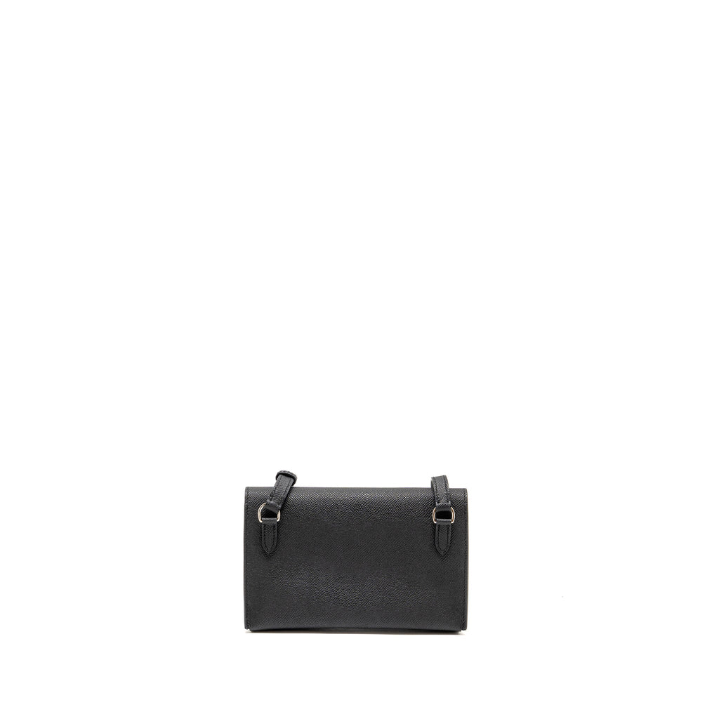 Hermes Hermesnap epsom black SHW