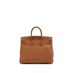 Hermes Birkin 25 Officer Togo/Swift Gold/Ambre SHW
