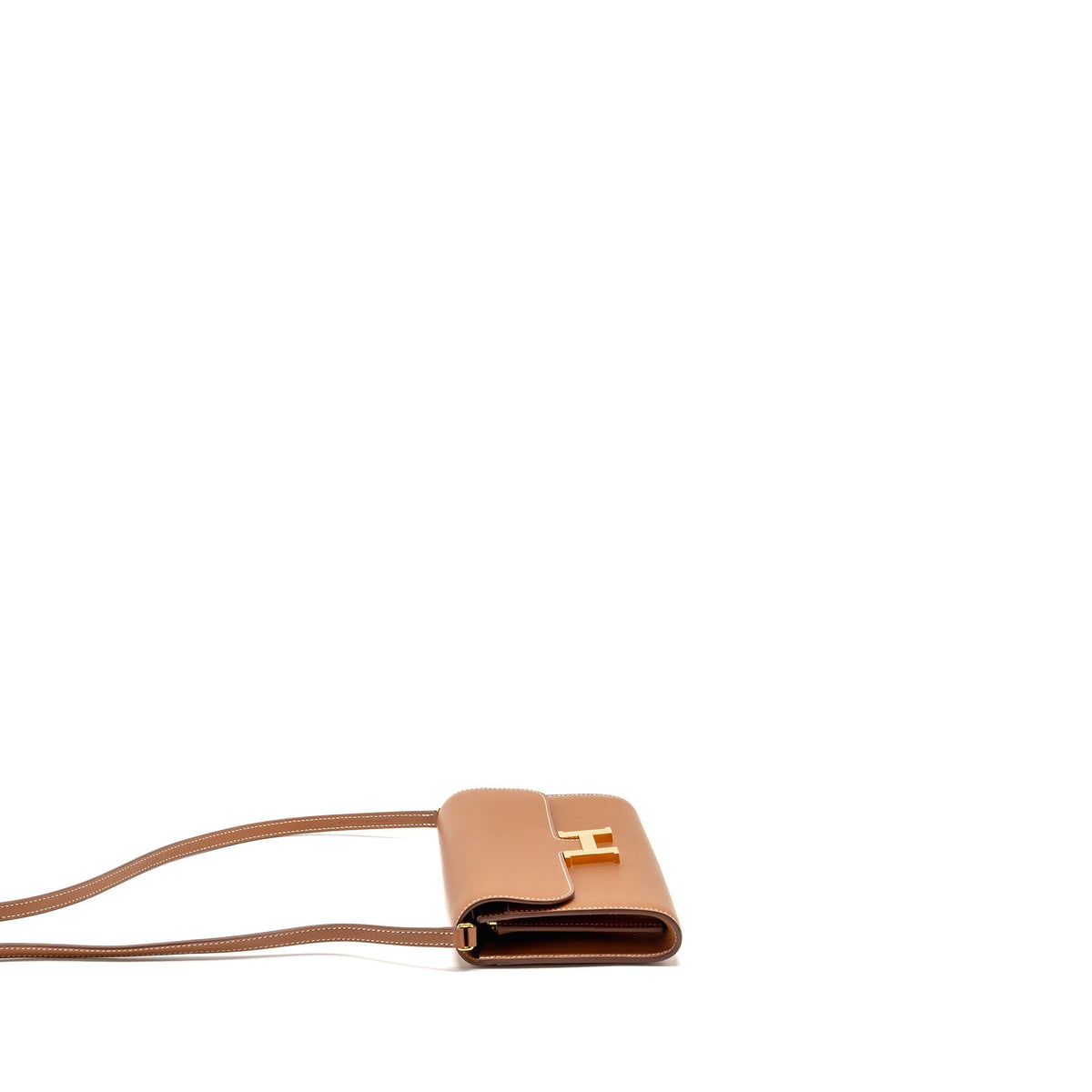 Hermes Constance to Go Evercolor Gold GHW