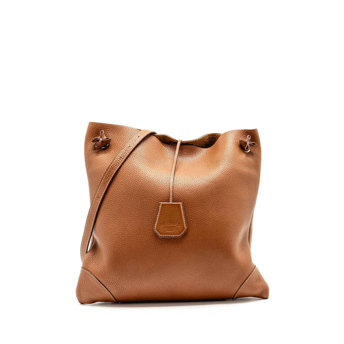 Hermes Silkcity 33 Clemence Gold SHW