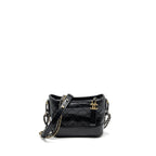 CHANEL SMALL GABRIELLE HOBO BAG CALFSKIN BLACK MULTICOLOUR HARDWARE