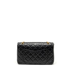 CHANEL MAXI 2.55 REISSUE FLAP BAG AGED CALFSKIN BLACK GHW