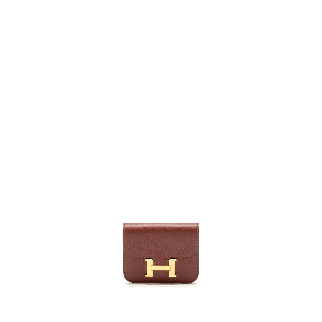 Hermes Constance Slim Evercolor Rough H GHW
