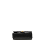 CHANEL SMALL CLASSIC DOUBLE FLAP BAG CAVIAR BLACK GHW(MICROCHIP)