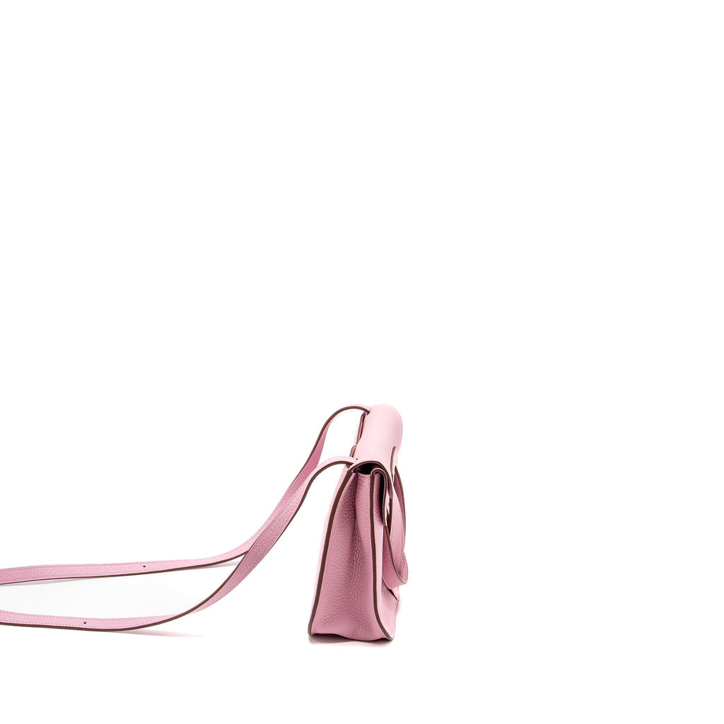 Hermes Halzan 25 Clemence X9 Mauve Sylvestre SHW