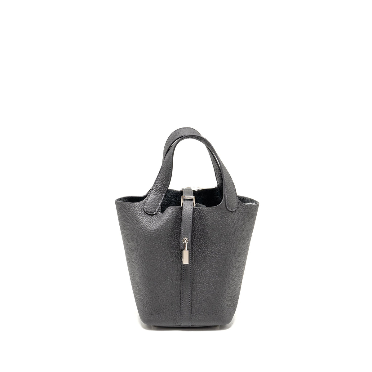 HERMES PICOTIN 18 LOCK BAG CLEMENCE ARDOISE SHW