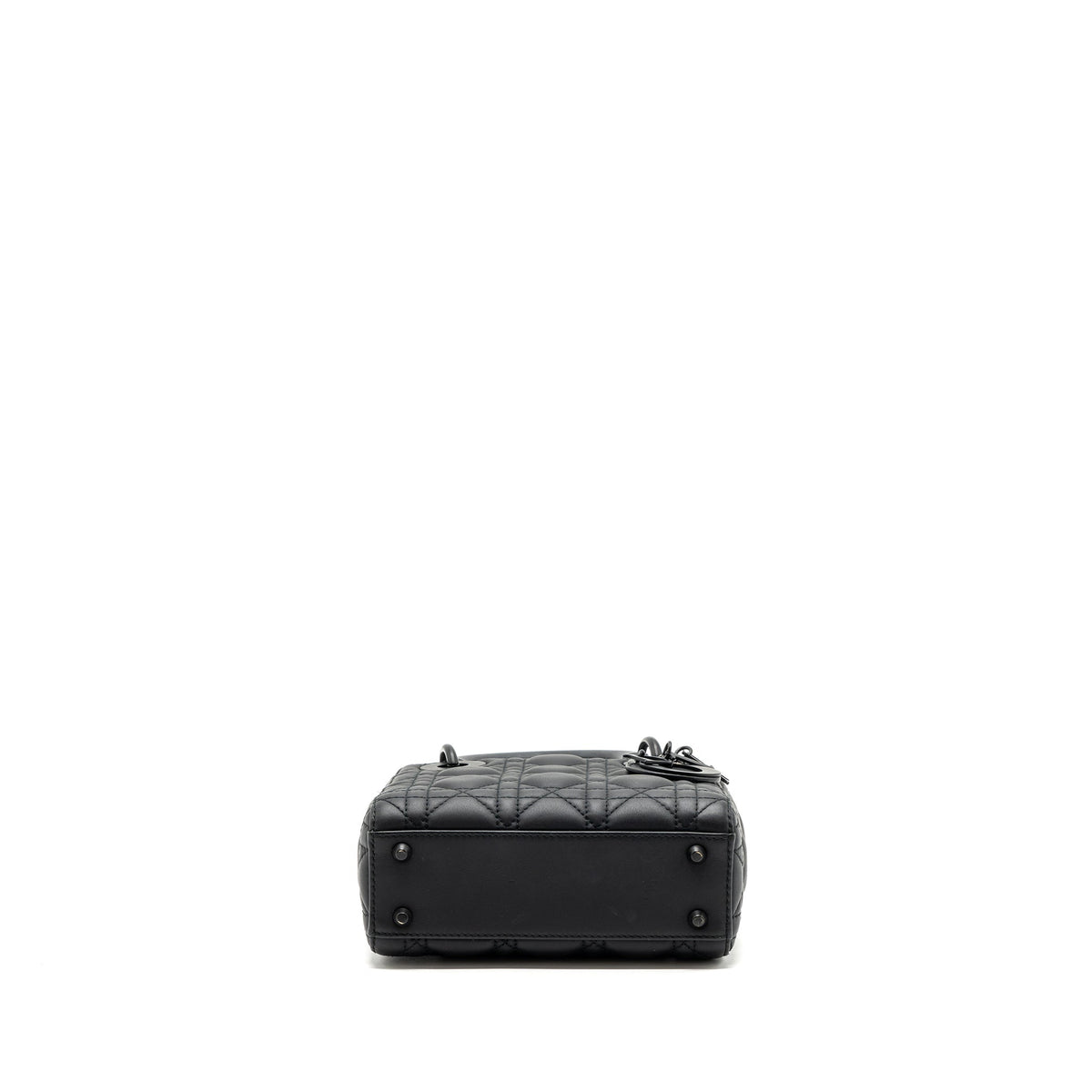 DIOR MINI LADY DIOR CALFSKIN SO BLACK