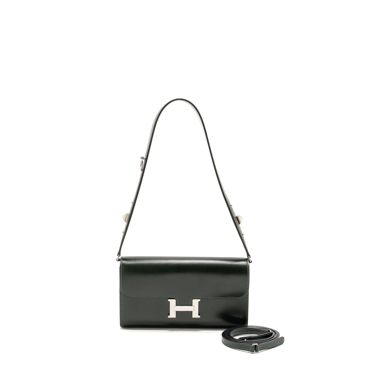 Hermes Constance To Go Rock Box Vert Fonce SHW