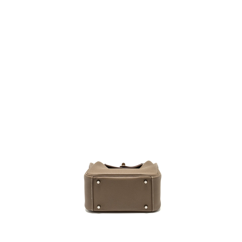 Hermes Mini Lindy Clemence Etoupe SHW