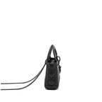 DIOR MINI LADY DIOR CALFSKIN SO BLACK