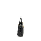 DIOR SMALL MY ABC LADY DIOR LAMBSKIN BLACK LGHW