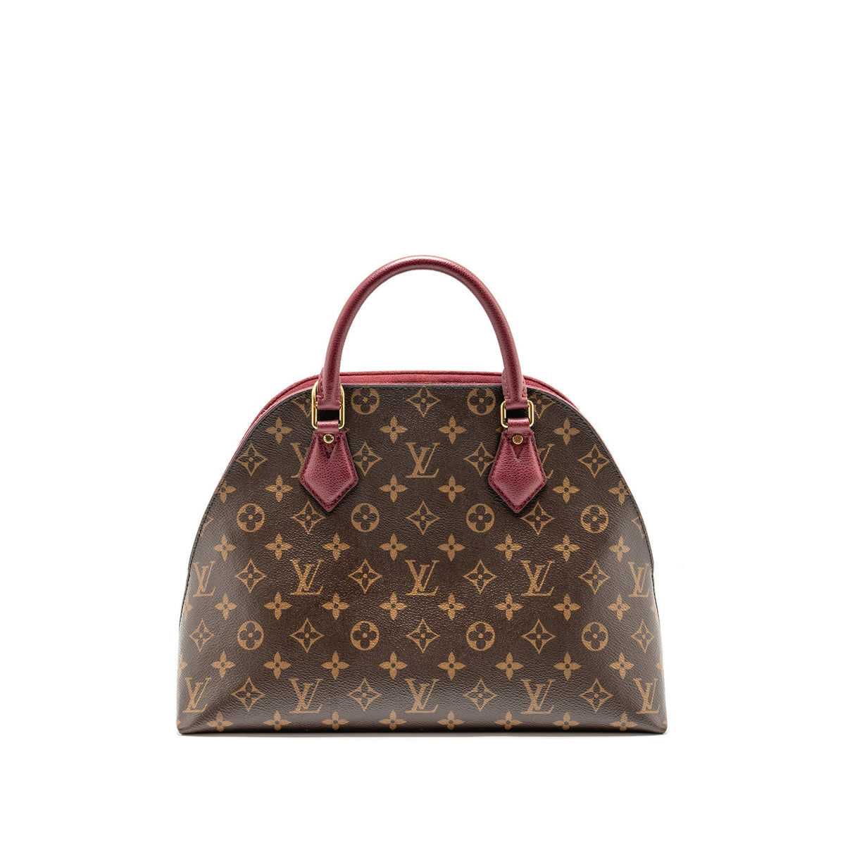 LOUIS VUITTON ALMA B’N’B BAG MONOGRAM CANVAS RASPBERRY GHW