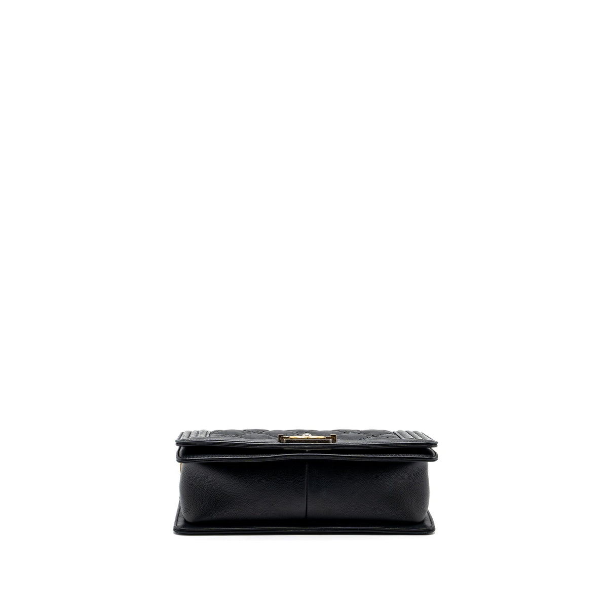 CHANEL MEDIUM BOY BAG CALFSKIN BLACK MULTICOLOUR HARDWARE