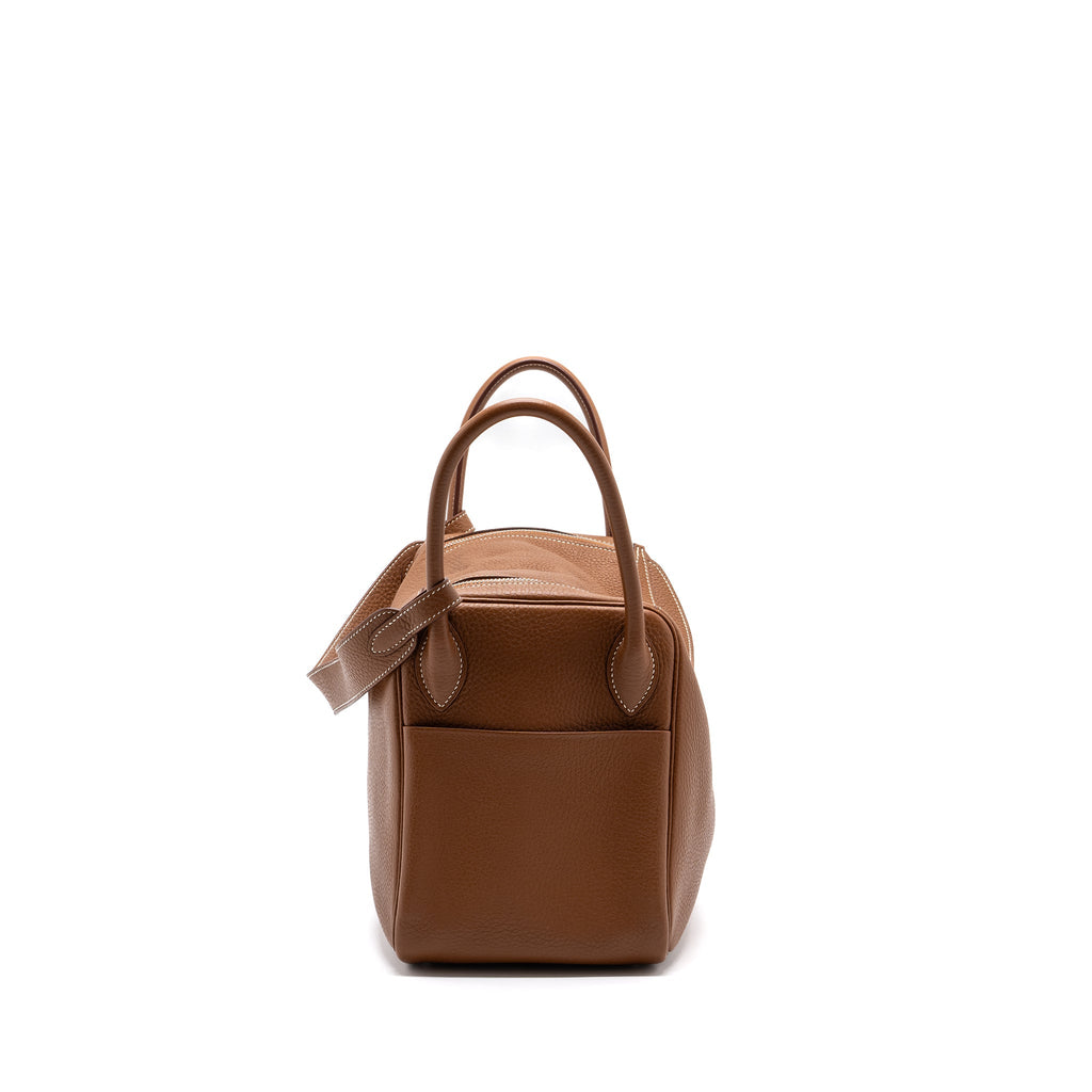 Hermes Lindy 30 Clemence Gold SHW