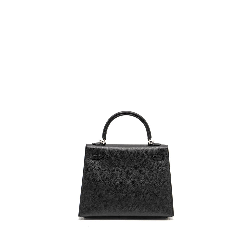 HERMES KELLY 25 EPSOM BLACK SHW