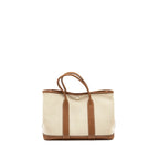 HERMES GARDEN PARTY 30 CANVAS/NEGONDA ECRU/DESERT/GOLD SHW